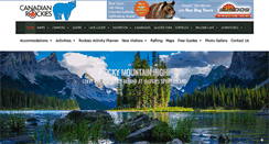 Desktop Screenshot of canadianrockies.net